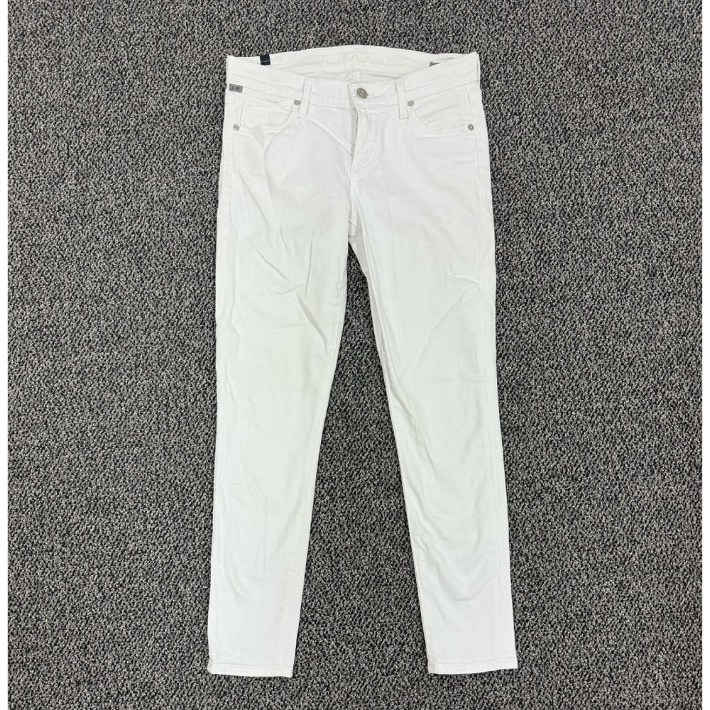 White Citizens of humanity Avedon skinny jeans, size 26